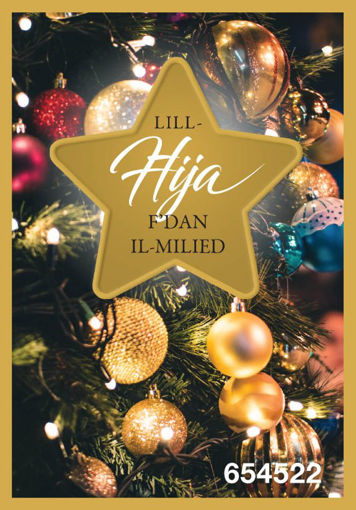 Picture of LILL-HIJA FDAN IL-MILIED KARTOLINA
